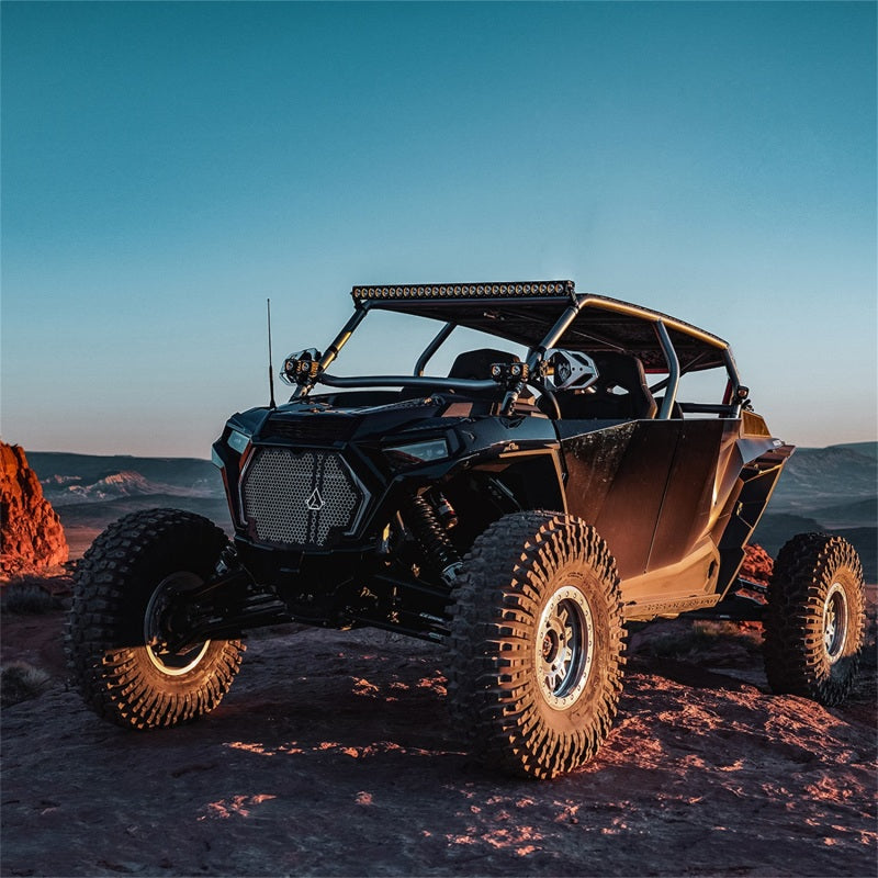Rigid Industries Revolve 50in Bar w/Amber Trim Ring Rigid Industries Revolve 50in Bar w/Amber Trim Ring