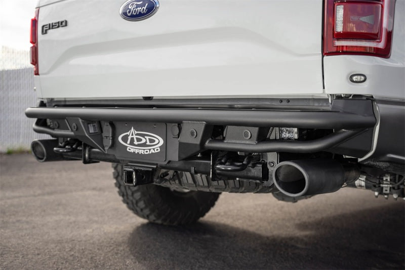 Addictive Desert Designs 17-19 Ford F-150 Raptor PRO Bolt-On Rear Bumper Addictive Desert Designs 17-19 Ford F-150 Raptor PRO Bolt-On Rear Bumper