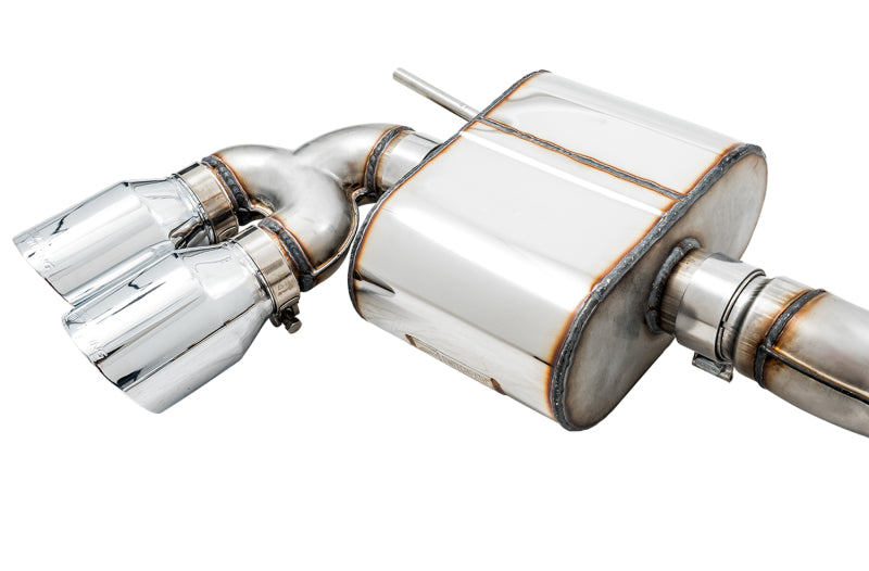 AWE Tuning Mk7 Golf R SwitchPath Exhaust w/Chrome Silver Tips 102mm AWE Tuning Mk7 Golf R SwitchPath Exhaust w/Chrome Silver Tips 102mm