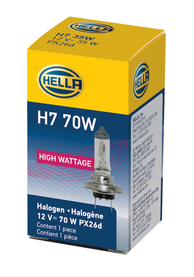 Hella Bulb H7 12V 70W PX26d T4.625 Hella Bulb H7 12V 70W PX26d T4.625