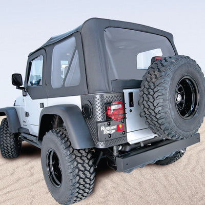Rugged Ridge XHD Soft Top Black Diamond Tint 04-06 LJ Jeep Wrangler