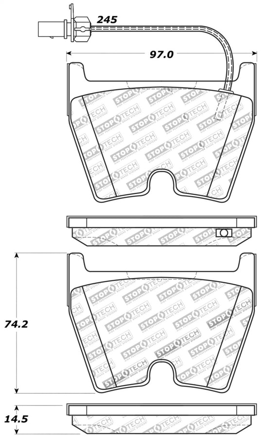 StopTech Performance Brake Pads StopTech Performance Brake Pads