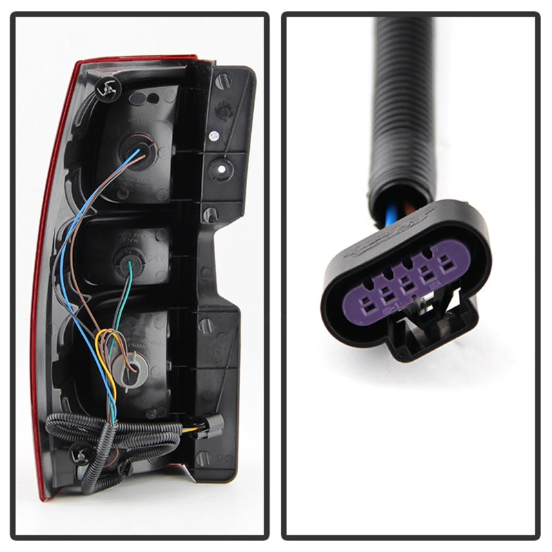 xTune Chevy Suburban 07-13 OEM Style Tail Lights Red Smoked ALT-JH-CSUB07-OE-RSM xTune Chevy Suburban 07-13 OEM Style Tail Lights Red Smoked ALT-JH-CSUB07-OE-RSM