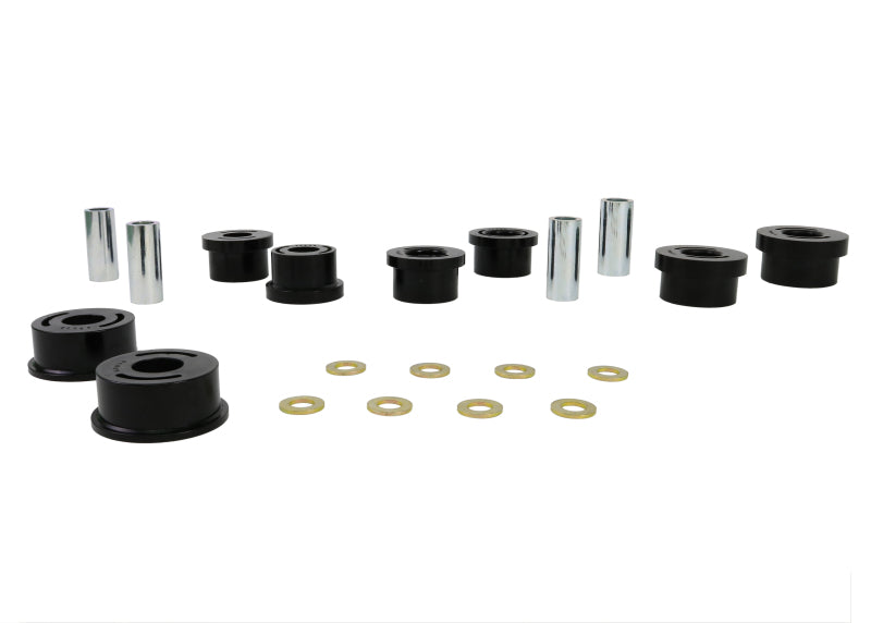 Whiteline Plus 03+ Nissan 350z / Infiniti G35 Traction Control Rear Cradle Bushing Kit Whiteline Plus 03+ Nissan 350z / Infiniti G35 Traction Control Rear Cradle Bushing Kit