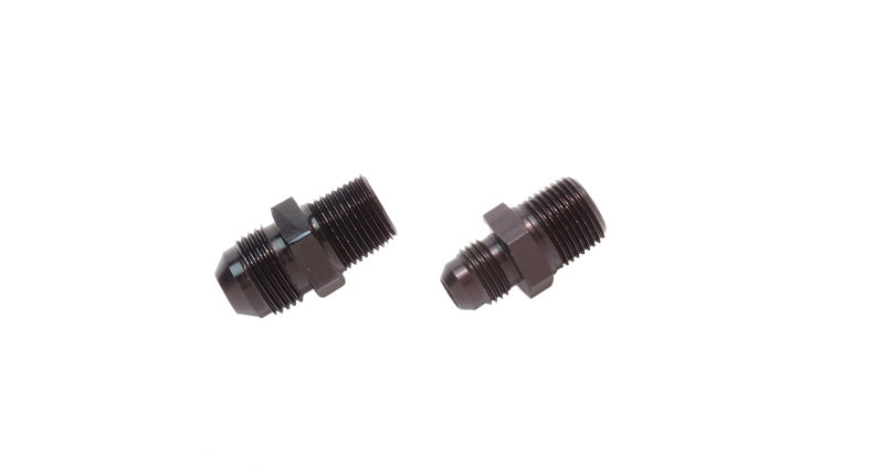 Aeromotive 3/8in NPT / AN-08 Male Flare Adapter fitting Aeromotive 3/8in NPT / AN-08 Male Flare Adapter fitting