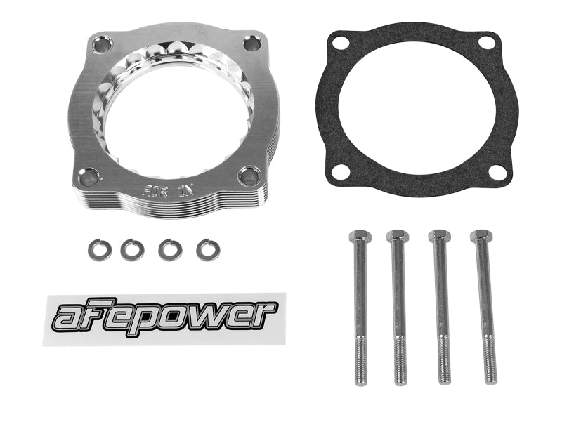 aFe Silver Bullet Throttle Body Spacers TBS BMW 335i (N54) 07-11 135i/535i 08-10 L6-3.0L (tt) aFe Silver Bullet Throttle Body Spacers TBS BMW 335i (N54) 07-11 135i/535i 08-10 L6-3.0L (tt)