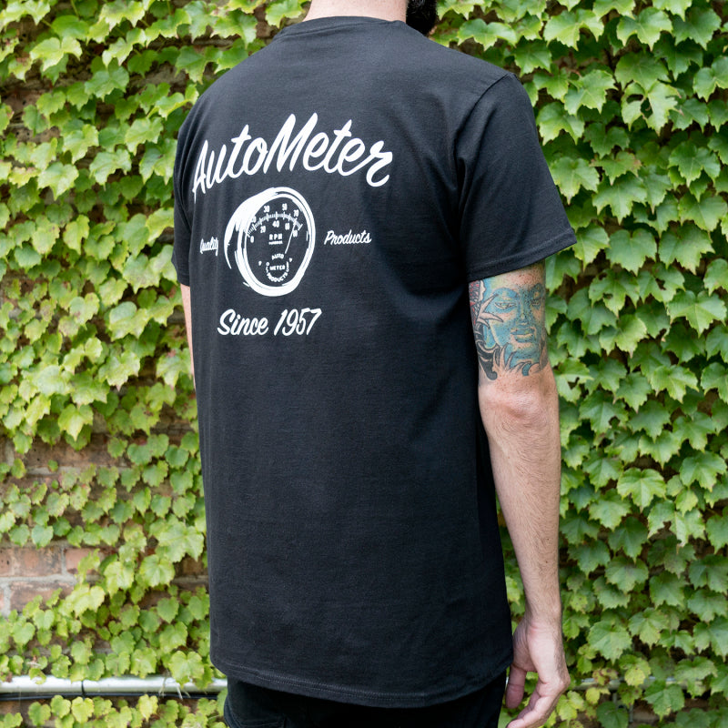 Autometer Vintage T-Shirt Black Large Autometer Vintage T-Shirt Black Large