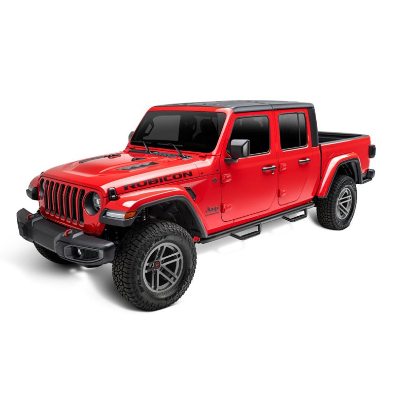 Rugged Ridge Spartan Nerf Bar Black 2020 Jeep Gladiator JT Rugged Ridge Spartan Nerf Bar Black 2020 Jeep Gladiator JT