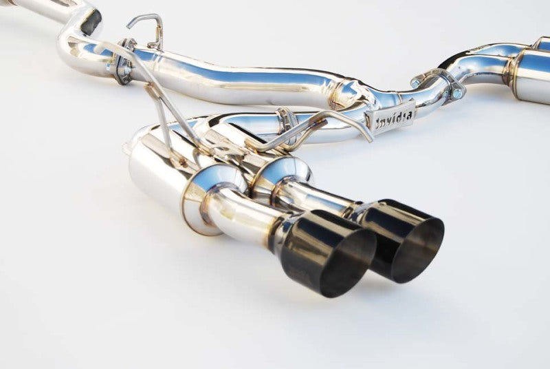 Invidia 2015+ Subaru WRX / STI Gemini/R400 Single Layer Quad Black Tip Cat-Back Exhaust Invidia 2015+ Subaru WRX / STI Gemini/R400 Single Layer Quad Black Tip Cat-Back Exhaust