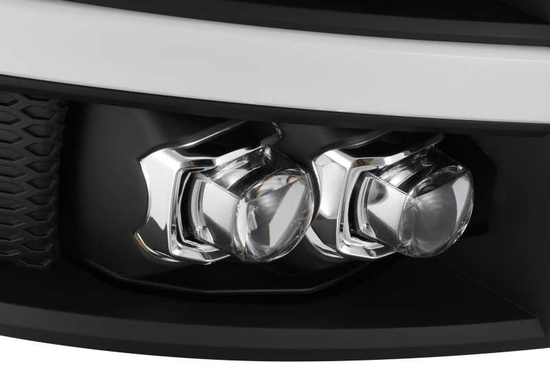 AlphaRex 07-13 Chevy 1500HD(NewBody) NOVA LED Proj Headlight Plank Sty Glos Blk w/Activ Lite/Seq Sig AlphaRex 07-13 Chevy 1500HD(NewBody) NOVA LED Proj Headlight Plank Sty Glos Blk w/Activ Lite/Seq Sig