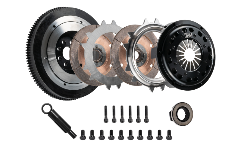 DKM Clutch VW Corrado/GTI (2.8L VR6) Twin Disc MR Clutch Kit w/Flywheel (650 ft/lbs Torque) DKM Clutch VW Corrado/GTI (2.8L VR6) Twin Disc MR Clutch Kit w/Flywheel (650 ft/lbs Torque)