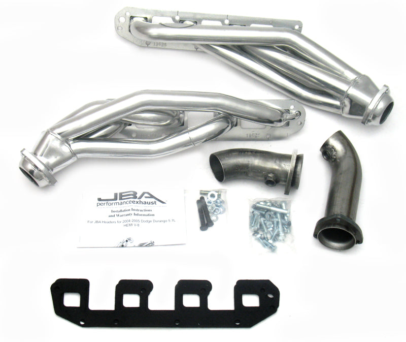 JBA 04-08 Dodge Durango 5.7L HEMI 1-5/8in Primary Silver Ctd Cat4Ward Header JBA 04-08 Dodge Durango 5.7L HEMI 1-5/8in Primary Silver Ctd Cat4Ward Header