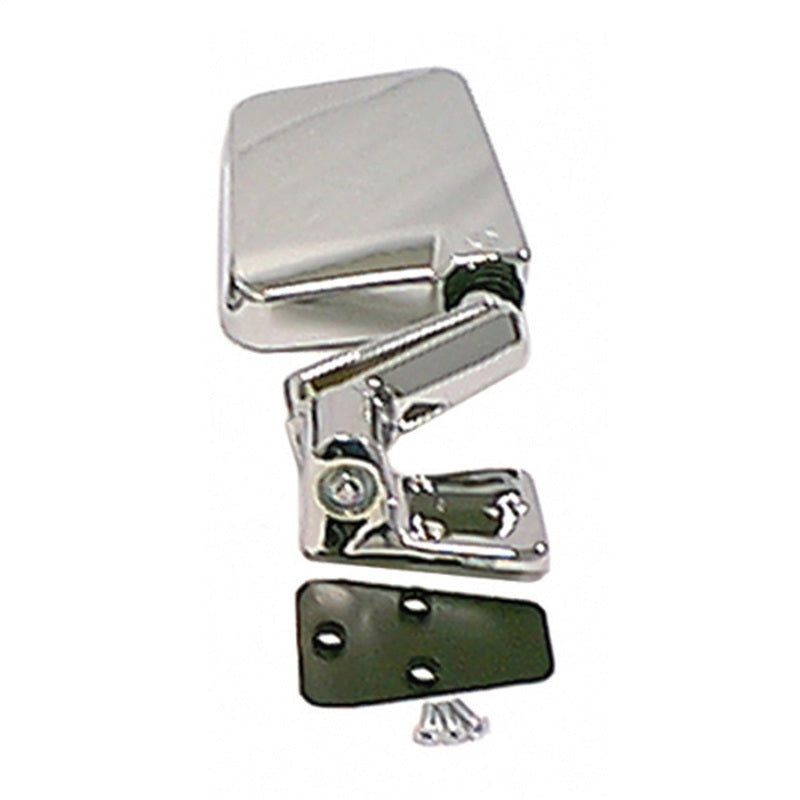 Rugged Ridge 87-02 Jeep Wrangler YJ/TJ Chrome Right Door Mirror Rugged Ridge 87-02 Jeep Wrangler YJ/TJ Chrome Right Door Mirror