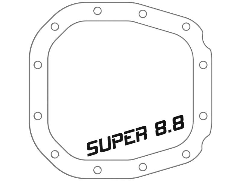 aFe Pro Series Rear Differential Cover Black w/ Fins 15-19 Ford F-150 (w/ Super 8.8 Rear Axles) aFe Pro Series Rear Differential Cover Black w/ Fins 15-19 Ford F-150 (w/ Super 8.8 Rear Axles)