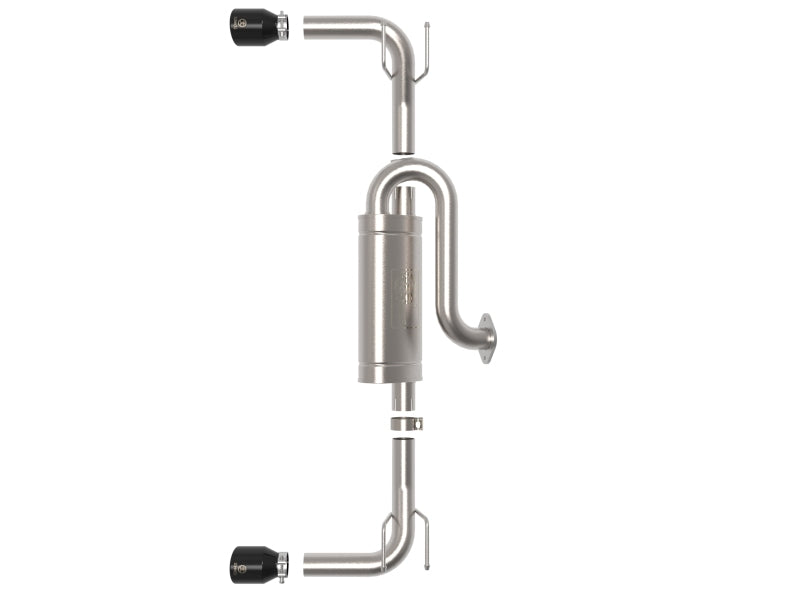aFe 19-22 Mazda 3 L4 2.5L Takeda 3in to 2-1/2in 304 Stainless Steel Axle-Back Exhaust w/ Black Tip aFe 19-22 Mazda 3 L4 2.5L Takeda 3in to 2-1/2in 304 Stainless Steel Axle-Back Exhaust w/ Black Tip