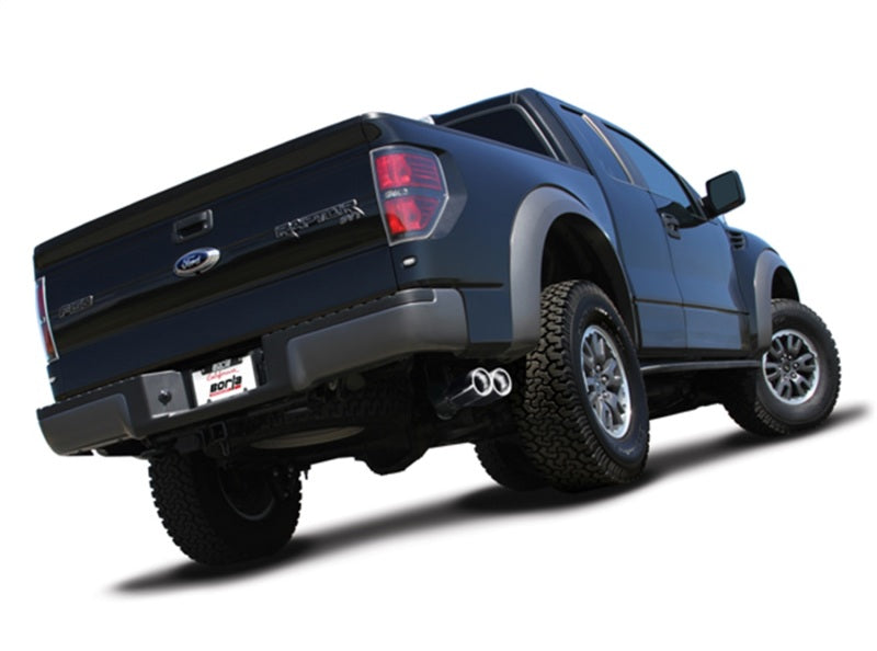 Borla 10-14 Ford F-150 SVT Raptor 6.2L-8cyl SS Catback Exhaust Borla 10-14 Ford F-150 SVT Raptor 6.2L-8cyl SS Catback Exhaust