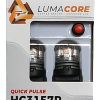 Putco LumaCore 3157 Red - Pair (x3 Strobe w/ Bright Stop)
