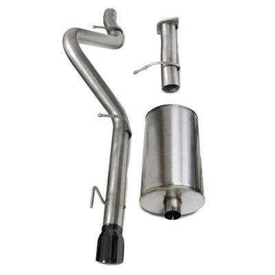 Corsa 2006-2008 Chevrolet Trailblazer SS 6.0L V8 Black Sport Cat-Back Exhaust