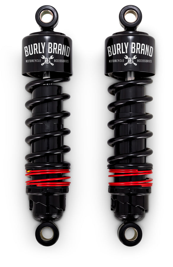 Burly Brand Slammer Plus Shocks 11.5in - Black Burly Brand Slammer Plus Shocks 11.5in - Black