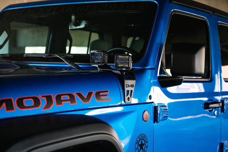 DV8 Offroad 20-22 Jeep JL 392/ Jeep JT Mojave Edition Dual Pod Light Mounts DV8 Offroad 20-22 Jeep JL 392/ Jeep JT Mojave Edition Dual Pod Light Mounts