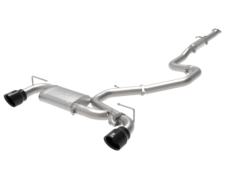 aFe Hyundai Veloster N 21-22 L4-2.0L (t) Takeda Cat-Back Exhaust System- Black Tips aFe Hyundai Veloster N 21-22 L4-2.0L (t) Takeda Cat-Back Exhaust System- Black Tips
