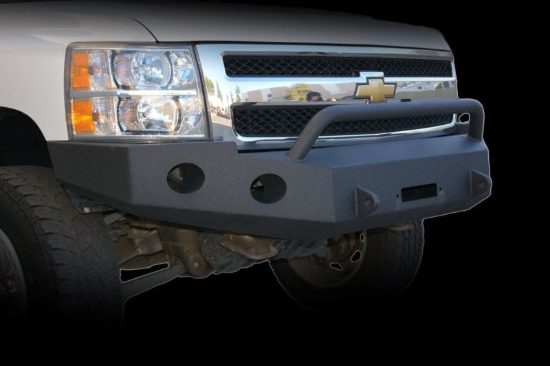 DV8 Offroad 07-13 Chevrolet Silverado 1500 Front Bumper - Black Powdercoat DV8 Offroad 07-13 Chevrolet Silverado 1500 Front Bumper - Black Powdercoat