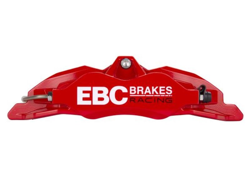 EBC Racing 05-11 Ford Focus ST (Mk2) Front Left Apollo-4 Red Caliper EBC Racing 05-11 Ford Focus ST (Mk2) Front Left Apollo-4 Red Caliper