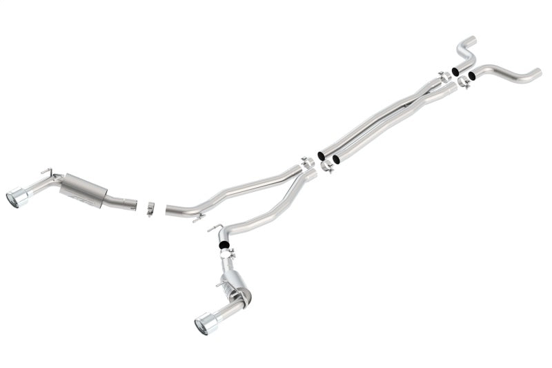 Borla 14-15 Chevy Camaro SS 6.2L V8 Single Split Rear Exit ATAK Catback Exhaust Borla 14-15 Chevy Camaro SS 6.2L V8 Single Split Rear Exit ATAK Catback Exhaust