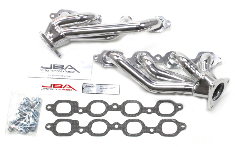 JBA 14-19 GM Truck 5.3L/6.2L DFI 1-5/8in Primary Silver Ctd Cat4Ward Header JBA 14-19 GM Truck 5.3L/6.2L DFI 1-5/8in Primary Silver Ctd Cat4Ward Header