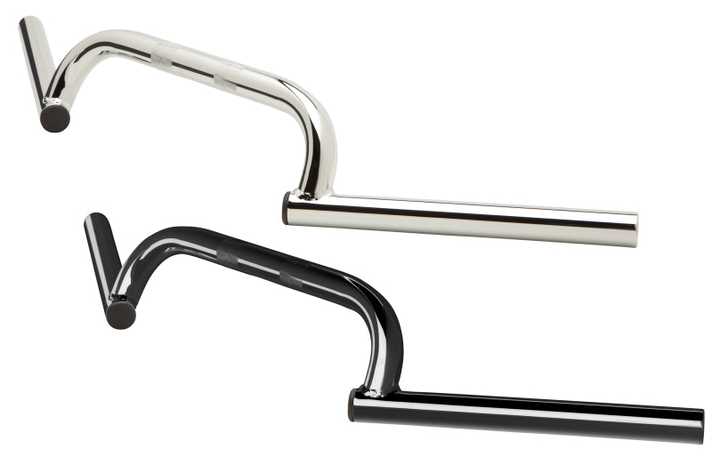 Burly Brand Clubman Bar Black 1.00in Burly Brand Clubman Bar Black 1.00in
