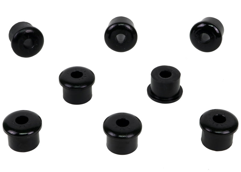 Whiteline 10/65-73 Ford Mustang Rear Spring Eye Rear and Shackle Bushings (35mm OD/15mm ID) Whiteline 10/65-73 Ford Mustang Rear Spring Eye Rear and Shackle Bushings (35mm OD/15mm ID)