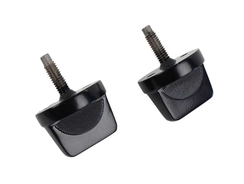 Kentrol 76-95 Jeep CJ/Wrangler YJ Windshield Knobs Pair - Powdercoat Black Kentrol 76-95 Jeep CJ/Wrangler YJ Windshield Knobs Pair - Powdercoat Black