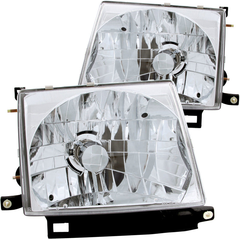 ANZO 1997-2000 Toyota Tacoma Crystal Headlights Chrome ANZO 1997-2000 Toyota Tacoma Crystal Headlights Chrome