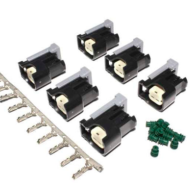 FAST Injector Conn.Kit-USCAR (6-Pack)