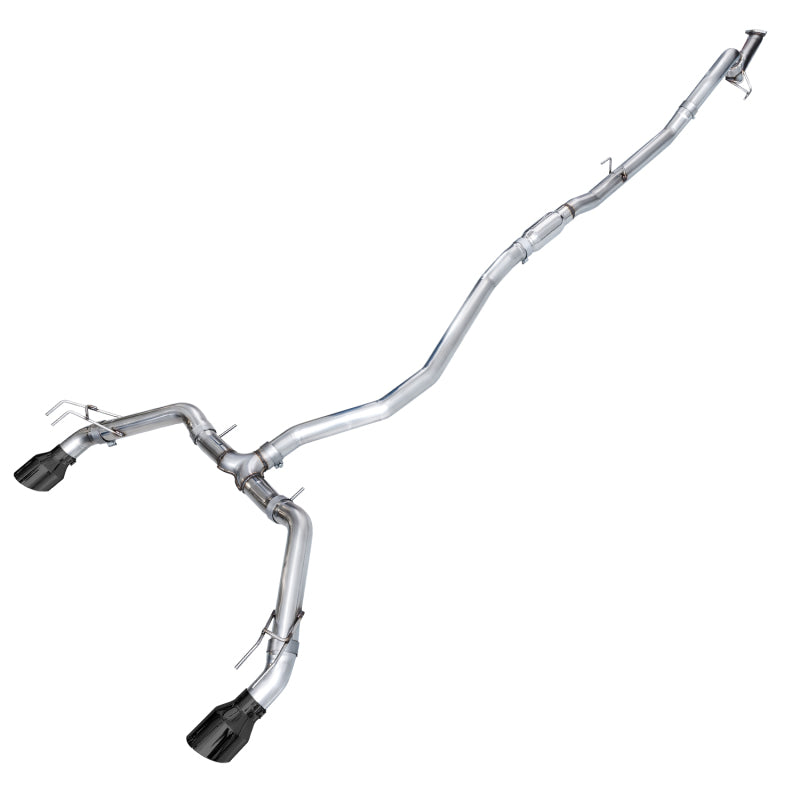 AWE Tuning 22+ Honda Civic Si/Acura Integra Track Edition Catback Exhaust - Dual Diamond Black Tips AWE Tuning 22+ Honda Civic Si/Acura Integra Track Edition Catback Exhaust - Dual Diamond Black Tips