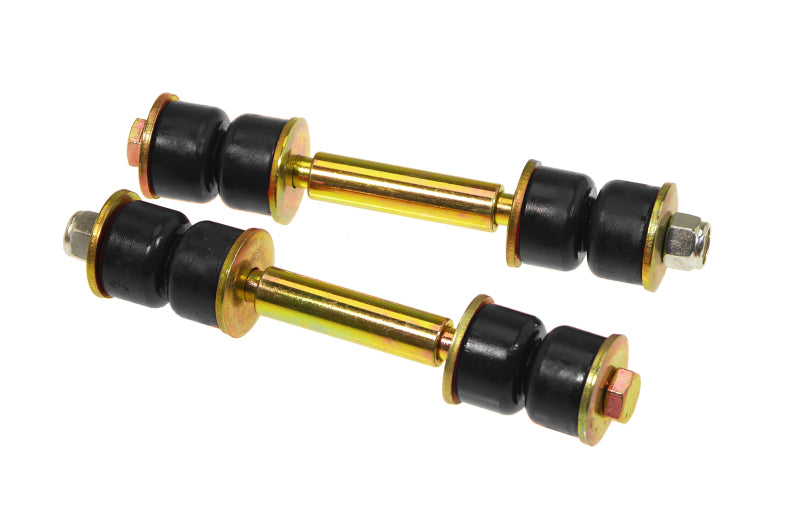 Prothane Universal End Link Set - 3 1/2in Mounting Length - Black Prothane Universal End Link Set - 3 1/2in Mounting Length - Black