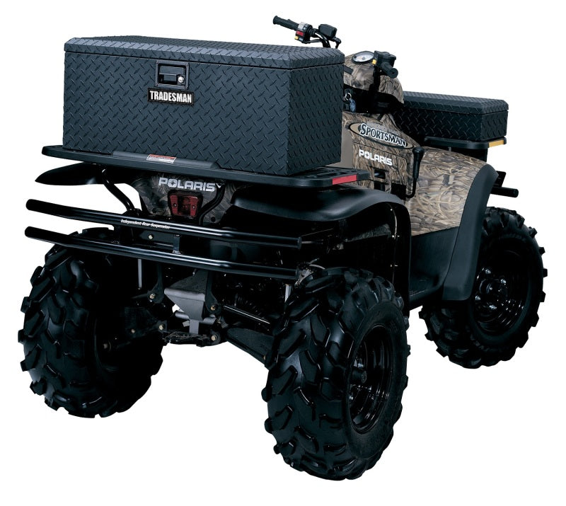 Tradesman Aluminum ATV Flush Mount Storage Box (32in.) - Black Tradesman Aluminum ATV Flush Mount Storage Box (32in.) - Black