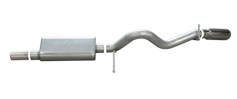 Gibson 08-10 Hummer H3 Alpha 5.3L 3in Cat-Back Single Exhaust - Stainless Gibson 08-10 Hummer H3 Alpha 5.3L 3in Cat-Back Single Exhaust - Stainless