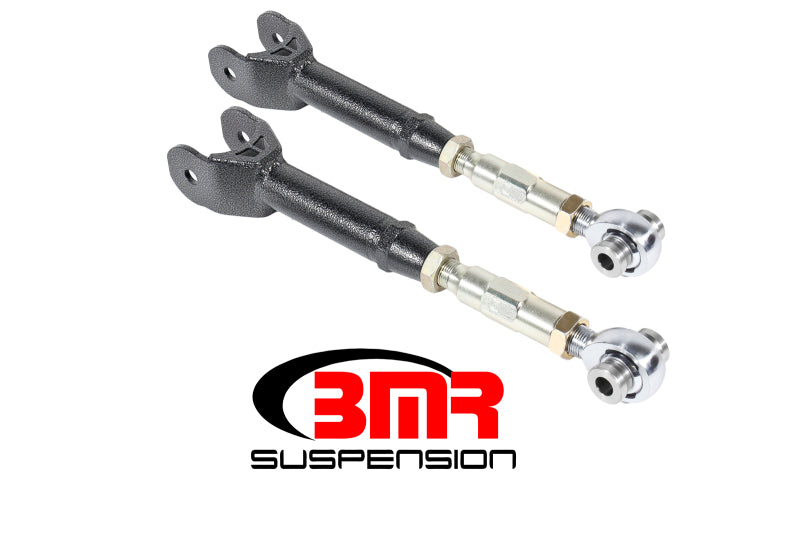 BMR 16-17 6th Gen Camaro Upper Control Arms On-Car Adj. Rod Ends - Black Hammertone BMR 16-17 6th Gen Camaro Upper Control Arms On-Car Adj. Rod Ends - Black Hammertone