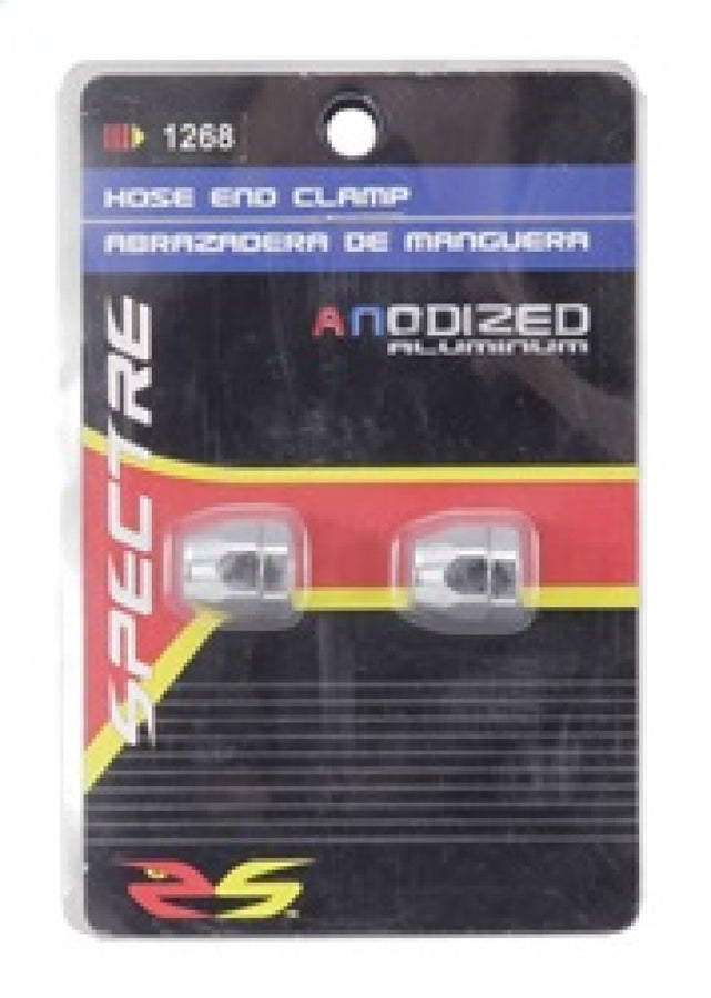 Spectre Magna-Clamp Hose Clamps 7/32in. (2 Pack) - Chrome Spectre Magna-Clamp Hose Clamps 7/32in. (2 Pack) - Chrome