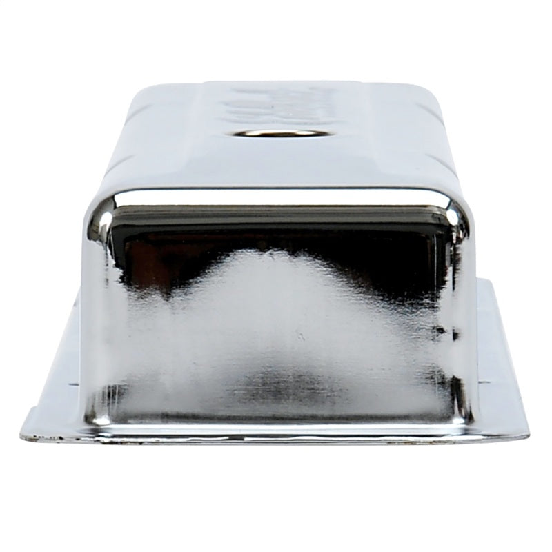 Edelbrock Valve Cover Signature Series Chevrolet 1959-1986 262-400 CI V8 Low Chrome Edelbrock Valve Cover Signature Series Chevrolet 1959-1986 262-400 CI V8 Low Chrome