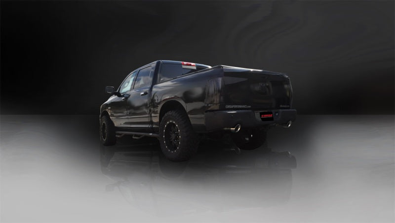 Corsa 2009-2018 Dodge Ram 1500 4.7L Quad/Crew Cab/Short Bed Polished Dual Exit Cat-Back Exhaust Corsa 2009-2018 Dodge Ram 1500 4.7L Quad/Crew Cab/Short Bed Polished Dual Exit Cat-Back Exhaust
