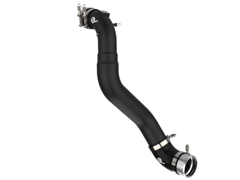 aFe BladeRunner 21-22 Ford F-150 Ecoboost V6-3.5L(tt) Aluminum Hot and Cold Charge Pipe Kit Black aFe BladeRunner 21-22 Ford F-150 Ecoboost V6-3.5L(tt) Aluminum Hot and Cold Charge Pipe Kit Black