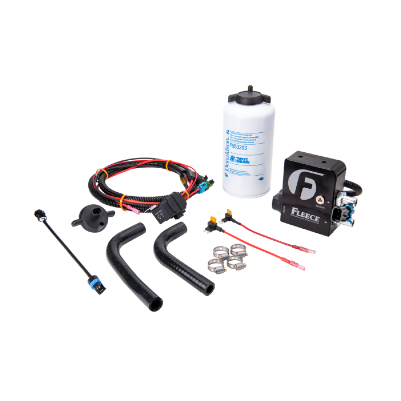 Fleece Performance 11-16 GM 2500/3500 Duramax Auxiliary Heated Fuel Filter Kit Fleece Performance 11-16 GM 2500/3500 Duramax Auxiliary Heated Fuel Filter Kit