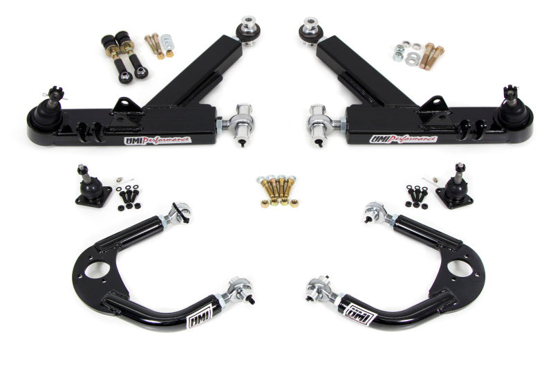 UMI Performance 93-02 GM F-Body A-Arm Kit Double Shear Mount Boxed Lower + Adj Upper UMI Performance 93-02 GM F-Body A-Arm Kit Double Shear Mount Boxed Lower + Adj Upper