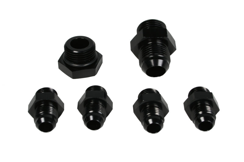 Aeromotive A4 Regulator Fitting Kit (for two (2) carbs) (4) AN-06/(1) AN-10/(1) AN-10 Plug) Aeromotive A4 Regulator Fitting Kit (for two (2) carbs) (4) AN-06/(1) AN-10/(1) AN-10 Plug)