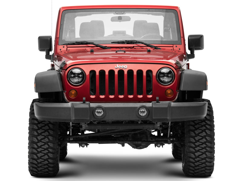 Raxiom 97-18 Jeep Wrangler TJ/JK Axial Series LED Daymaker Headlights- Black Housing (Clear Lens) Raxiom 97-18 Jeep Wrangler TJ/JK Axial Series LED Daymaker Headlights- Black Housing (Clear Lens)