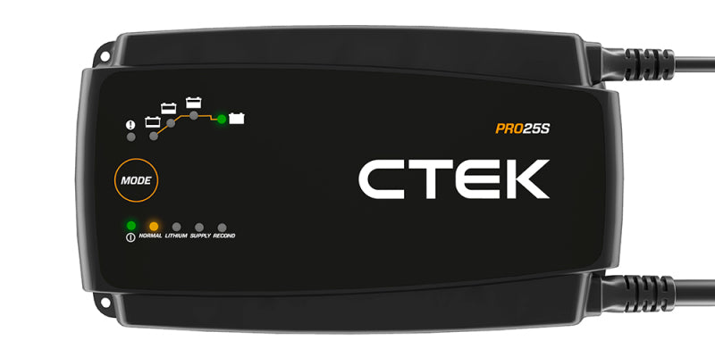 CTEK PRO25SE Battery Charger - 50-60 Hz - 12V - 19.6ft Extended Charging Cable CTEK PRO25SE Battery Charger - 50-60 Hz - 12V - 19.6ft Extended Charging Cable