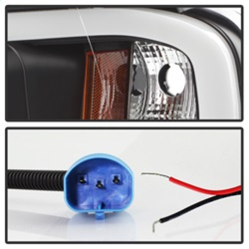 Spyder 02-05 Dodge Ram 1500 Light Bar Projector Headlights - Black (PRO-YD-DR02V2-LB-BK) Spyder 02-05 Dodge Ram 1500 Light Bar Projector Headlights - Black (PRO-YD-DR02V2-LB-BK)