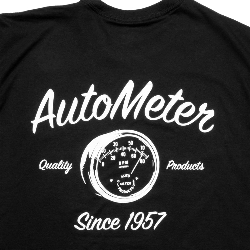 Autometer Vintage T-Shirt Black Large Autometer Vintage T-Shirt Black Large